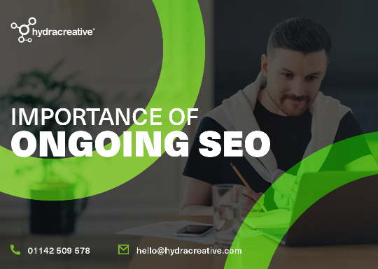 The importance of ongoing SEO underlaid image